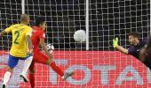 Copa America: Controversial Peru goal knocks Brazil out