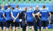 Iceland unfazed by big stage debut v Portugal