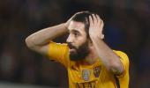 Under-fire Turkey captain Turan gets Barca teammate Alba's backing