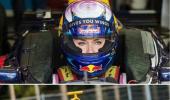 Skier Lindsey Vonn drives Formula Renault