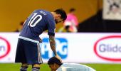 Messi: From red card on debut to Argentina's all-time top goalscorer