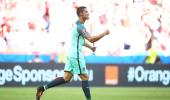 Ronaldo ties record for all-time Euro goals