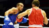 Boxer Vikas closes in on Olympic berth