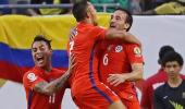 Copa America: Chile beat Colombia to set up final against Argentina