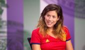 Without Rafa, Muguruza flies Wimbledon flag for Spain