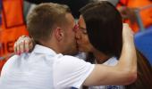 Euro exit: English WAGs comfort the stars