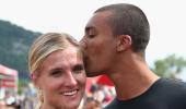 Athletics's best-known couple looking for double gold in Rio