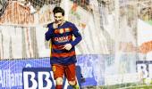 La Liga PHOTOS: Barca crack 35-match win record after Messi treble