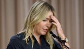 Sharapova faces suspension after failing drug test