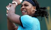 Serena Williams shows off her nose piercing