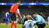 City expect injured Kompany to be out for a month