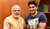 Vijender Singh discusses state of Indian boxing with PM