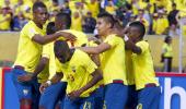 World Cup qualifiers: Late goals rescue Ecuador; Colombia