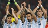 Argentina fight back for 2-1 win on Messi return