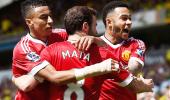 EPL PIX: Man Utd win; Sunderland boost survival hopesrwich to the brink of relegation