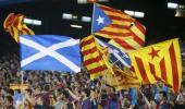 Catalan nationalists to give Scottish flags to Barcelona fans