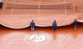 French Open: Wawrinka made to wait as rain delays play on Day 2