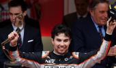 Perez gives Force India 4th podium finish