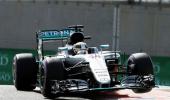 Hamilton fastest in Abu Dhabi practice