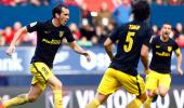 La Liga: Atletico return to top four with comfortable win at Osasuna