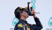 Malaysian GP: Ricciardo grabs dramatic win as Hamilton retires