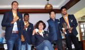 PHOTOS: Tendulkar felicitates Indian Paralympics medal winners