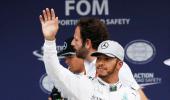 Hamilton refuses questions from 'disrespectful' media