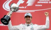 Rosberg wins as Mercedes clinch F1 constructors' title