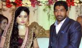 PHOTOS: Wrestler Yogeshwar Dutt gets engaged