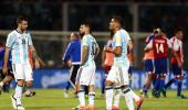 Messi-less Argentina beaten at home by Paraguay