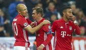 Champions League PIX: Bayern crush PSV; PSG down Basel