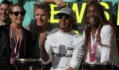 'Mesmerised' Hamilton takes inspiration from Williams sisters