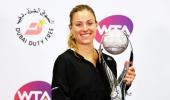 WTA Tour Finals: Superb Kerber overwhelms Halep