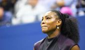 PHOTOS: When Serena was hit by a double whammy