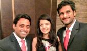 PHOTOS: Saketh Myneni proposes to girlfriend at Davis Cup dinner!