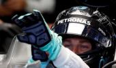 Rosberg storms to pole in Singapore