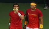 Davis Cup: Nadal/Lopez beat Paes/Myneni as Spain lead 3-0