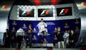 Rosberg celebrates 200th race with Singapore win