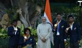 PM Modi delighted to meet Rio Paralympians