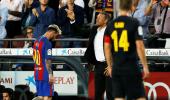 La Liga: Barca held by Atletico after Messi limps off; Real drop points