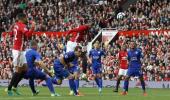 EPL PHOTOS: United crush Leicester, City & Arsenal win