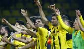 Bundesliga: Dortmund join Bayern on top