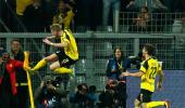 Champions League PHOTOS: Dortmund deny Real; Leicester beat Porto