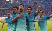 Champions League: Barca rally to down Gladbach; Atletico beat Bayern