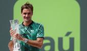 Federer downs Nadal to claim Miami Open final