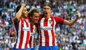 Griezman's late goal dents Real Madrid's title charge