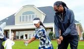 Snoop Dogg on a mission in Augusta to make golf cool