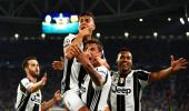 Champions League PIX: Dybala upstages Messi as Juve stun Barcelona