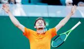 Monte Carlo Masters: Goffin sends Djokovic packing