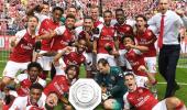 Community Shield: Giroud seals shootout victory for Arsenal